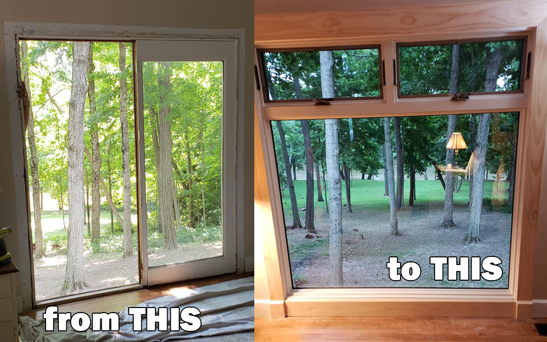 Andersen Project Showcase | Door to Window Conversion | Indiana How To Convert A Window Into A Door